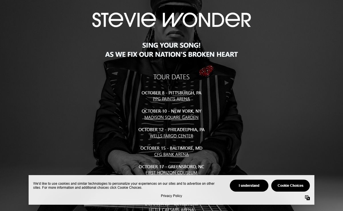 Stevie Wonder