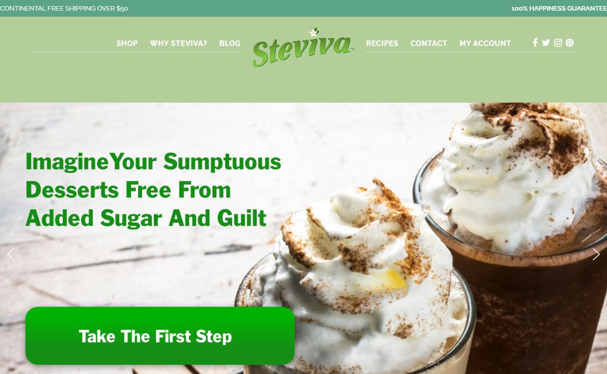 Natural Sweeteners | Steviva All-Natural Sugar Alternatives