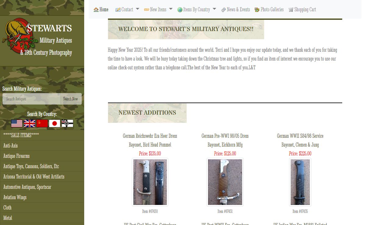 Stewarts Military Antiques