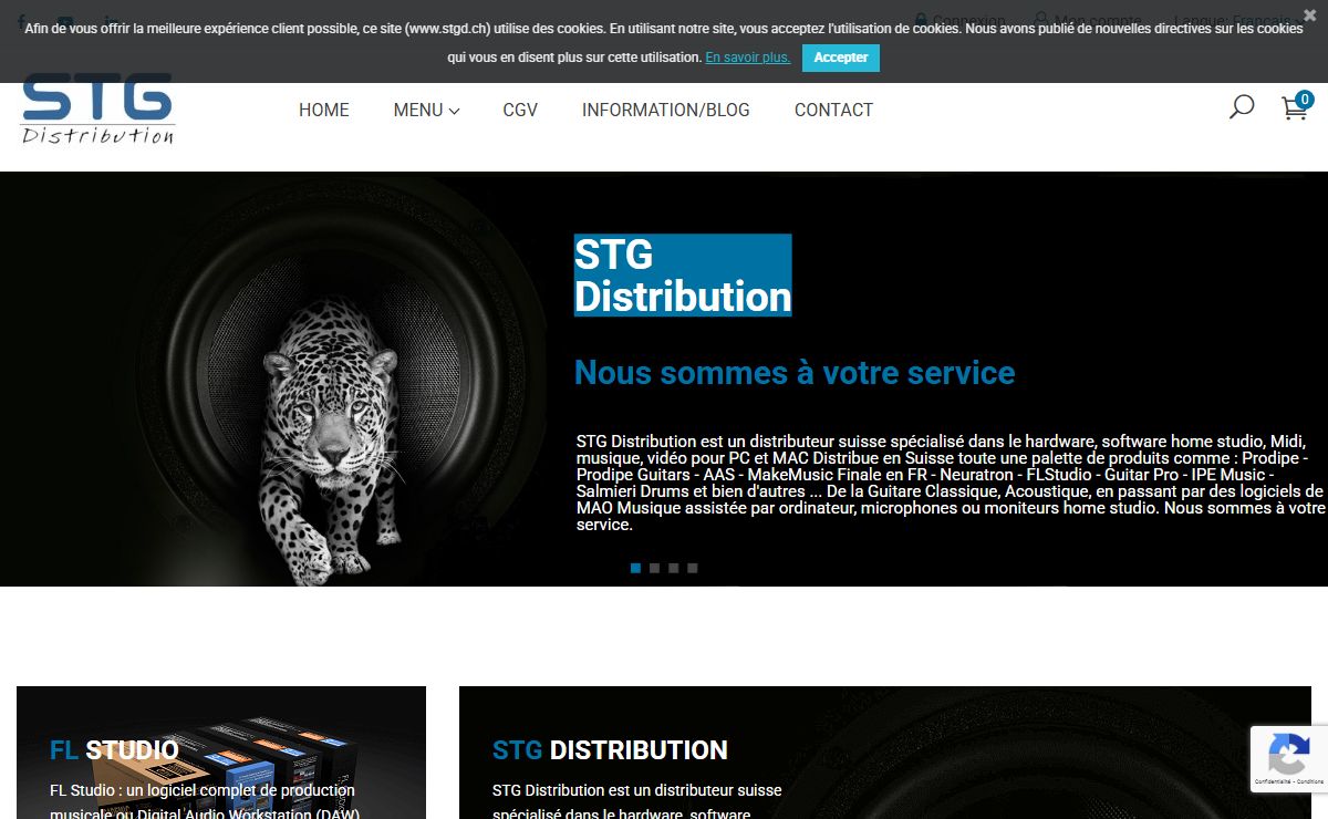 STG Distribution distributeur Suisse Audio Midi Prodipe Suisse Prodipe guitars Image Line FLStudio Finale