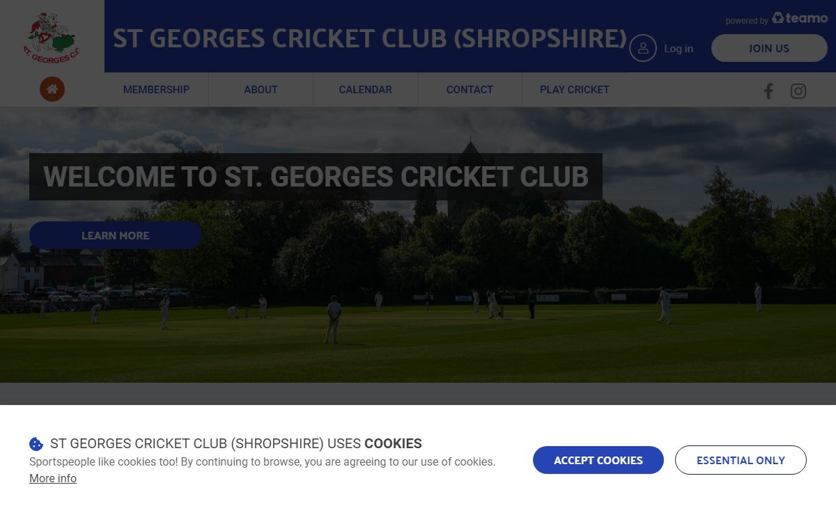 Home | St Georges Cricket Club (Shropshire)