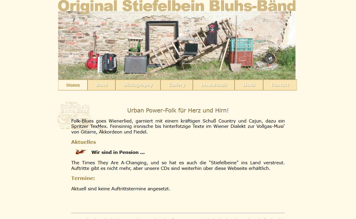 Original Stiefelbein Bluhs-Bänd