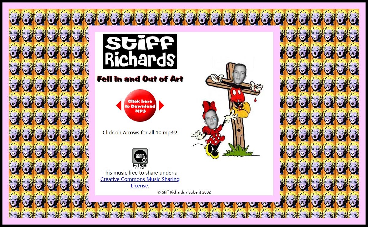 Stiff Richards "Fell in and out of Art" mp3