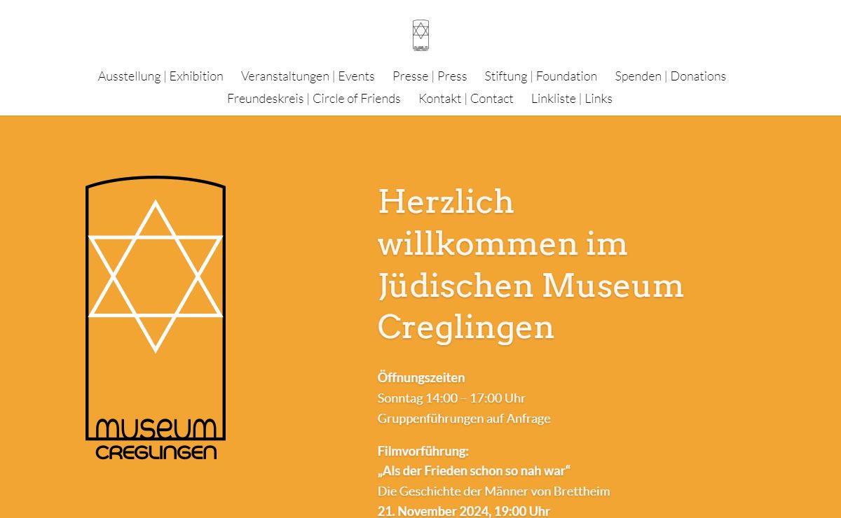 Stiftung Jüdisches Museum Creglingen |