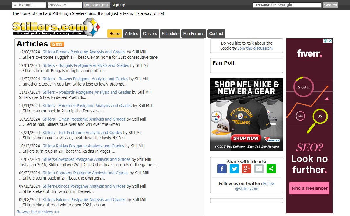Stillers.com - Home