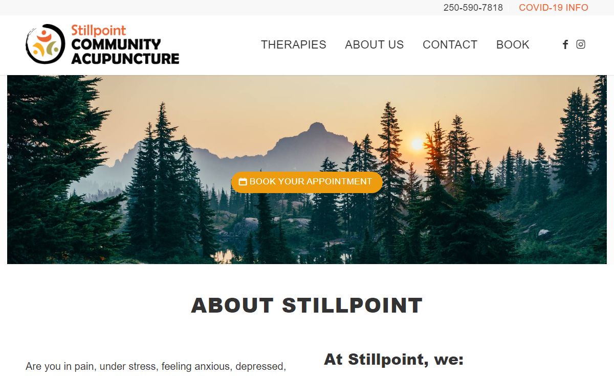 Stillpoint Acupuncture Clinic in Langford - Community Acupuncture