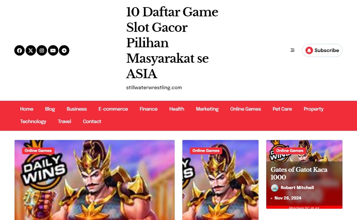 10 Daftar Game Slot Gacor Pilihan Masyarakat se ASIA - stillwaterwrestling.com