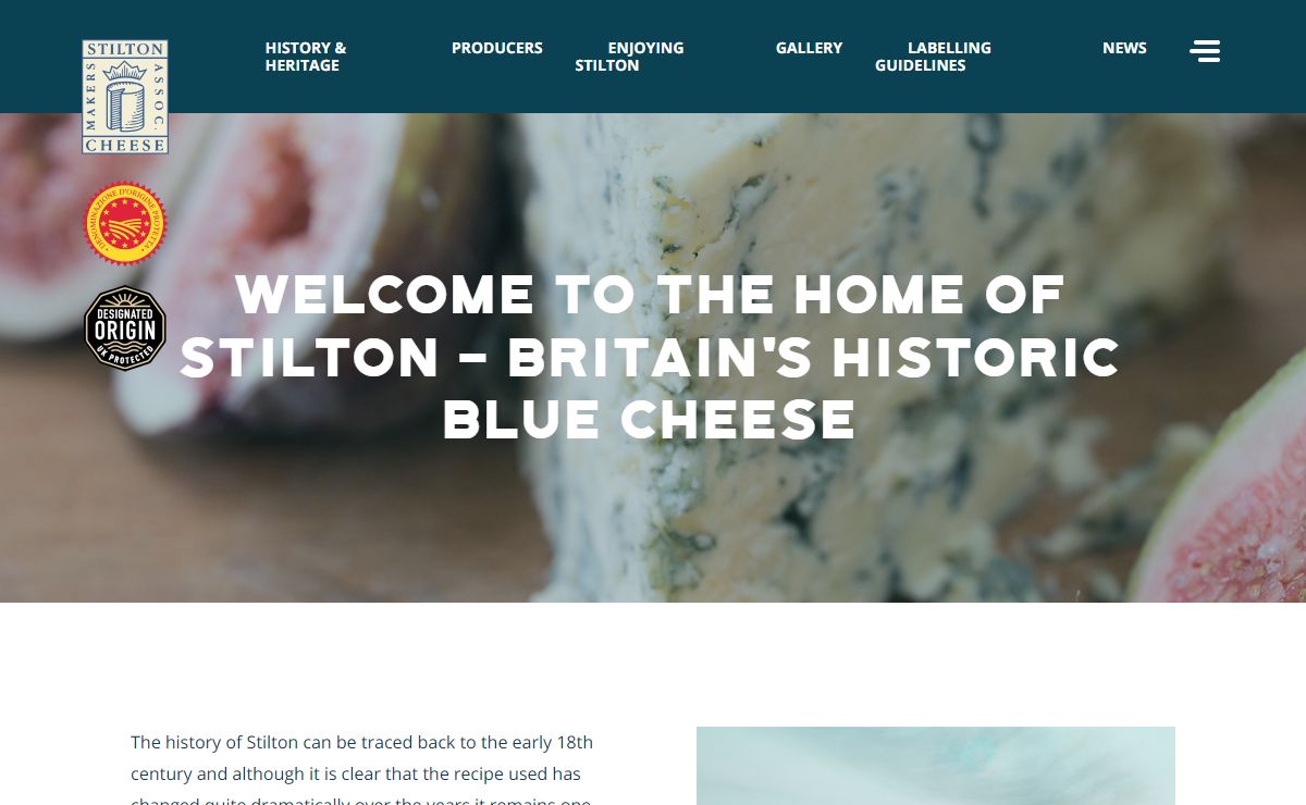 Stilton Cheese – Briton’s Historic Blue