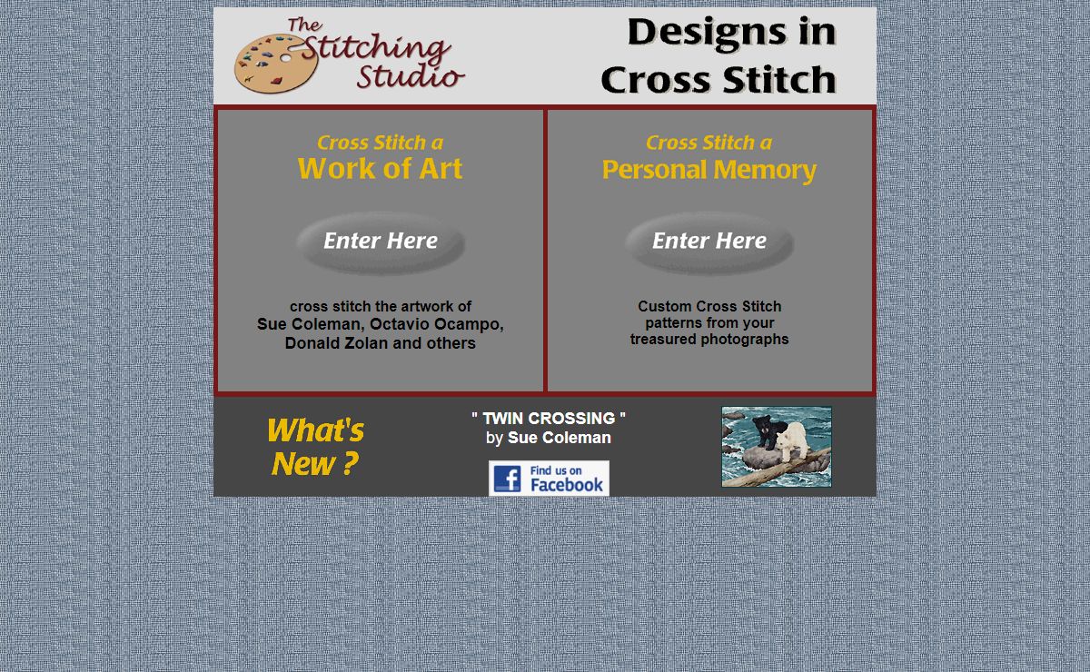 The Stitching Studio: Cross Stitch Works of Art & Photo to Cross Stitch