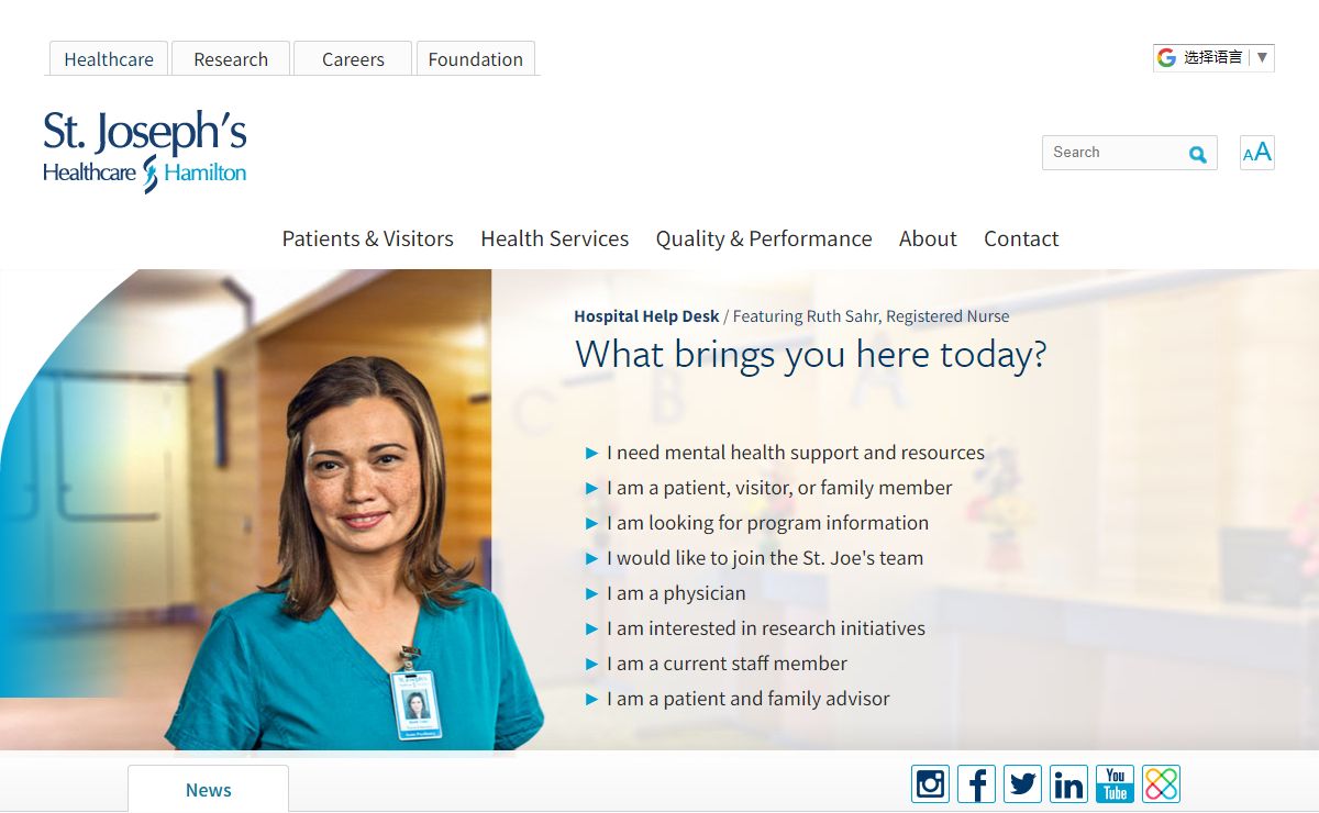 Home - St. Joseph's Healthcare Hamilton