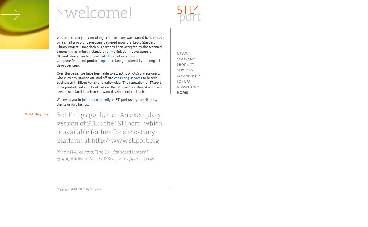 STLport: Welcome!