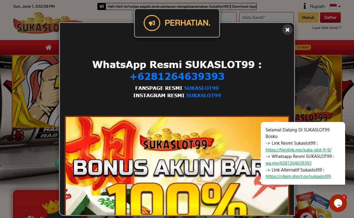 1 pesan baru