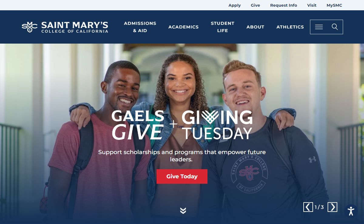 Saint Mary's College of California | A Bay Area Liberal Arts College