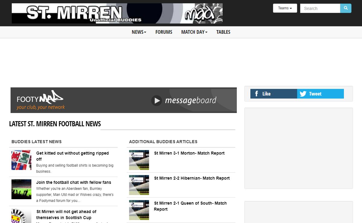 St. Mirren News - Mirren MAD