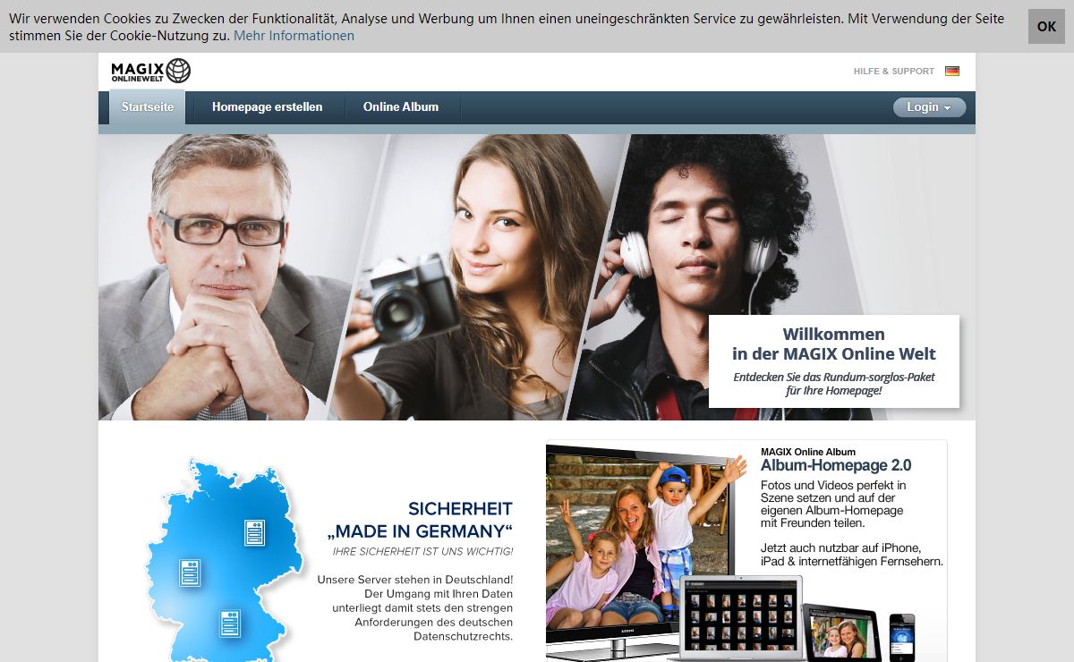 MAGIX Online Welt