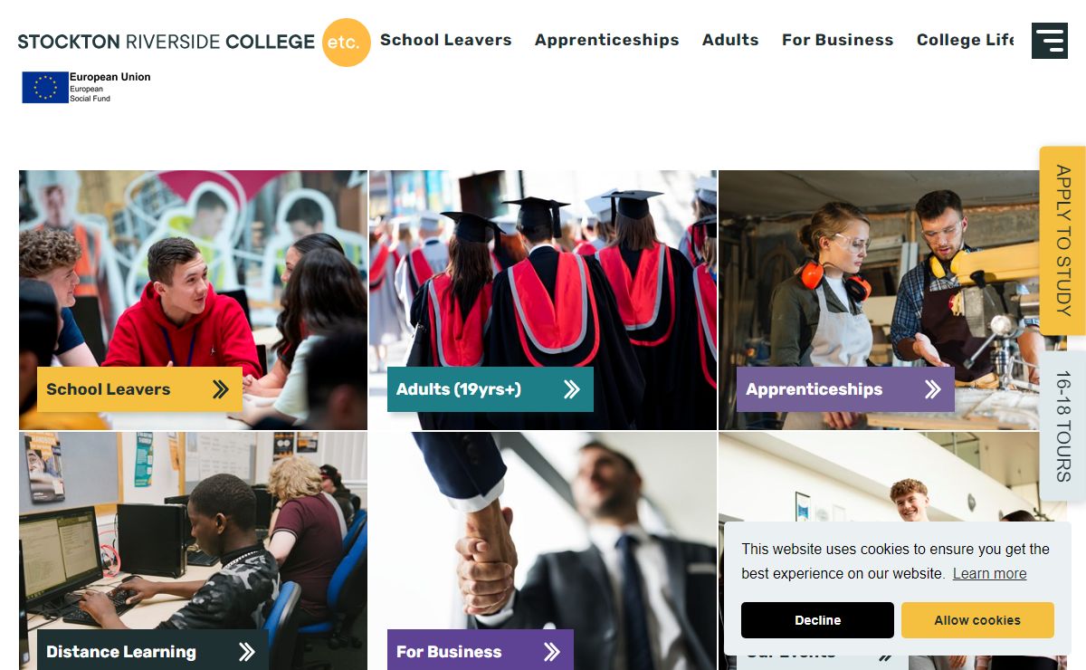 Home | Stockton Riverside College