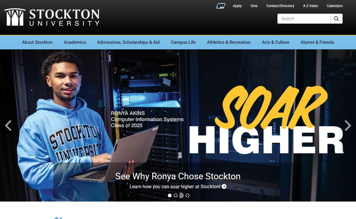 Home | Stockton University