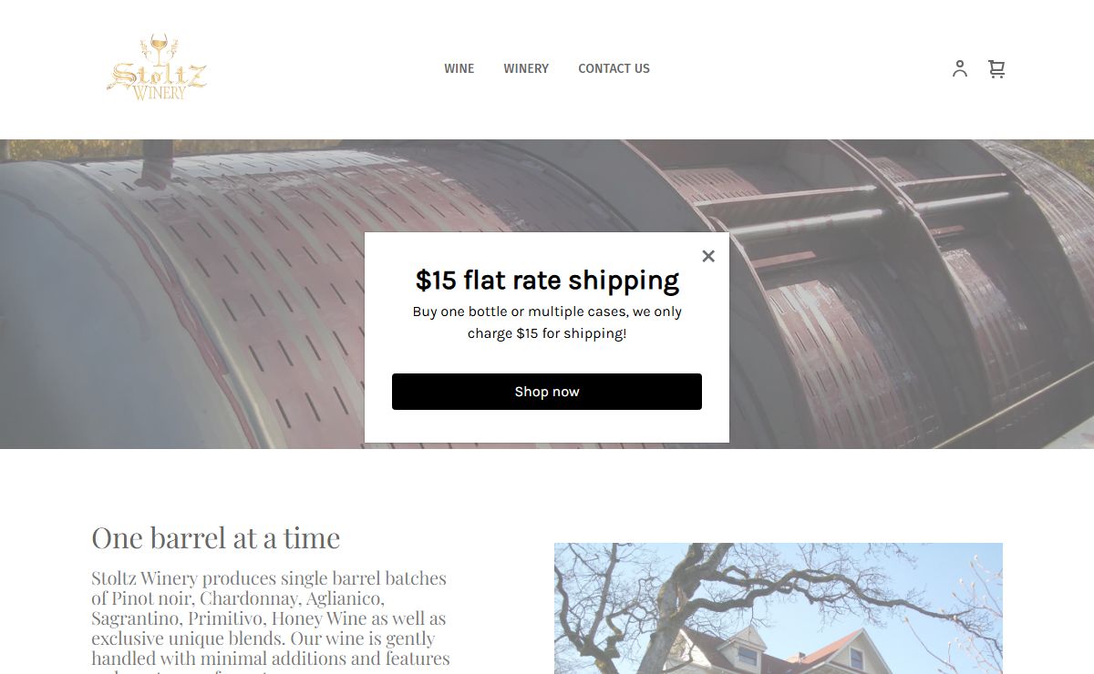 Tasting Room & Online Wine Sales | Stoltz Winery