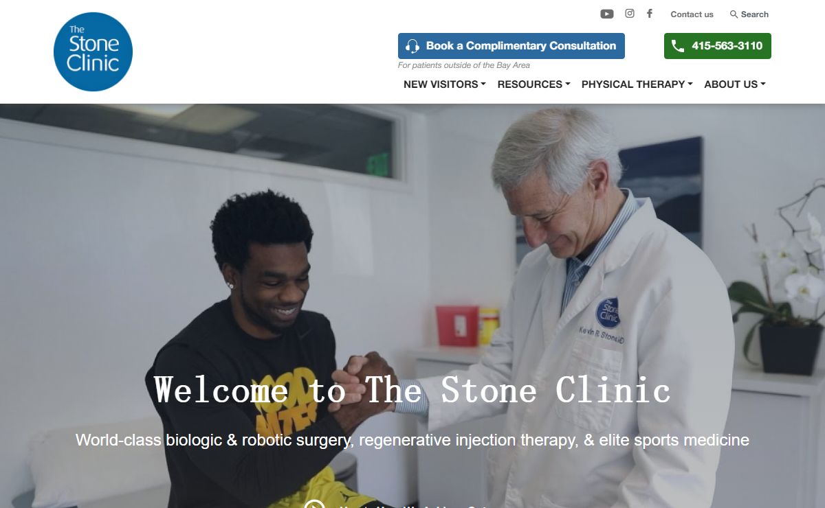 The Stone Clinic: World-Class Orthopaedic Surgery & Rehabilitation