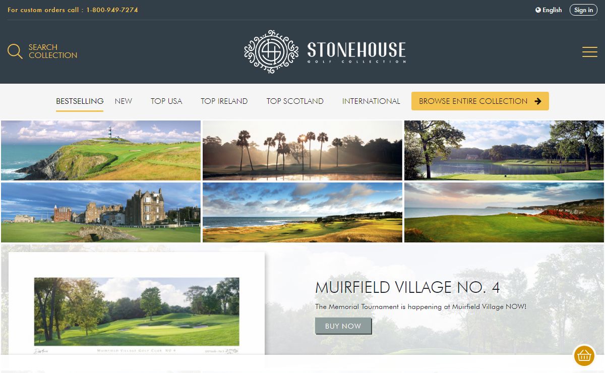 Stonehouse Golf - Commemorative photographs, posters and prints
