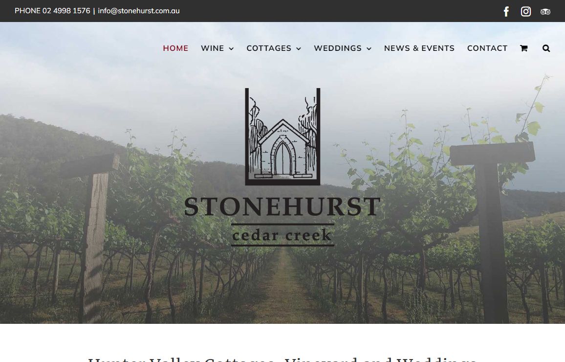 Hunter Valley Cottages | Stonehurst Cedar Creek | Wollombi