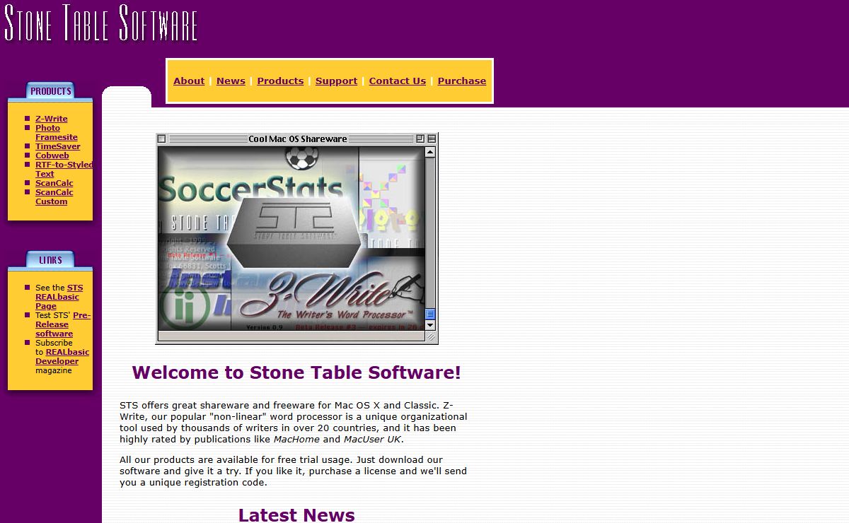 Welcome to Stone Table Software!
