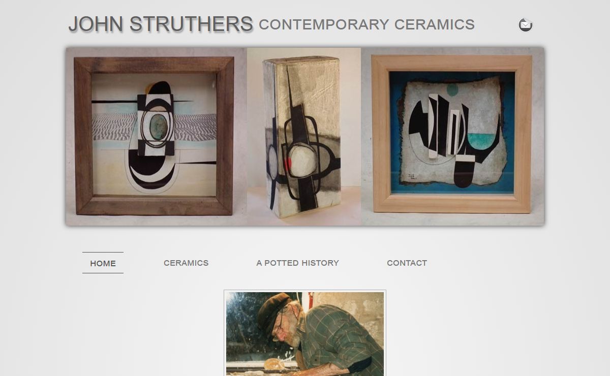 Contemporary ceramics Studio pottery by John Struthers