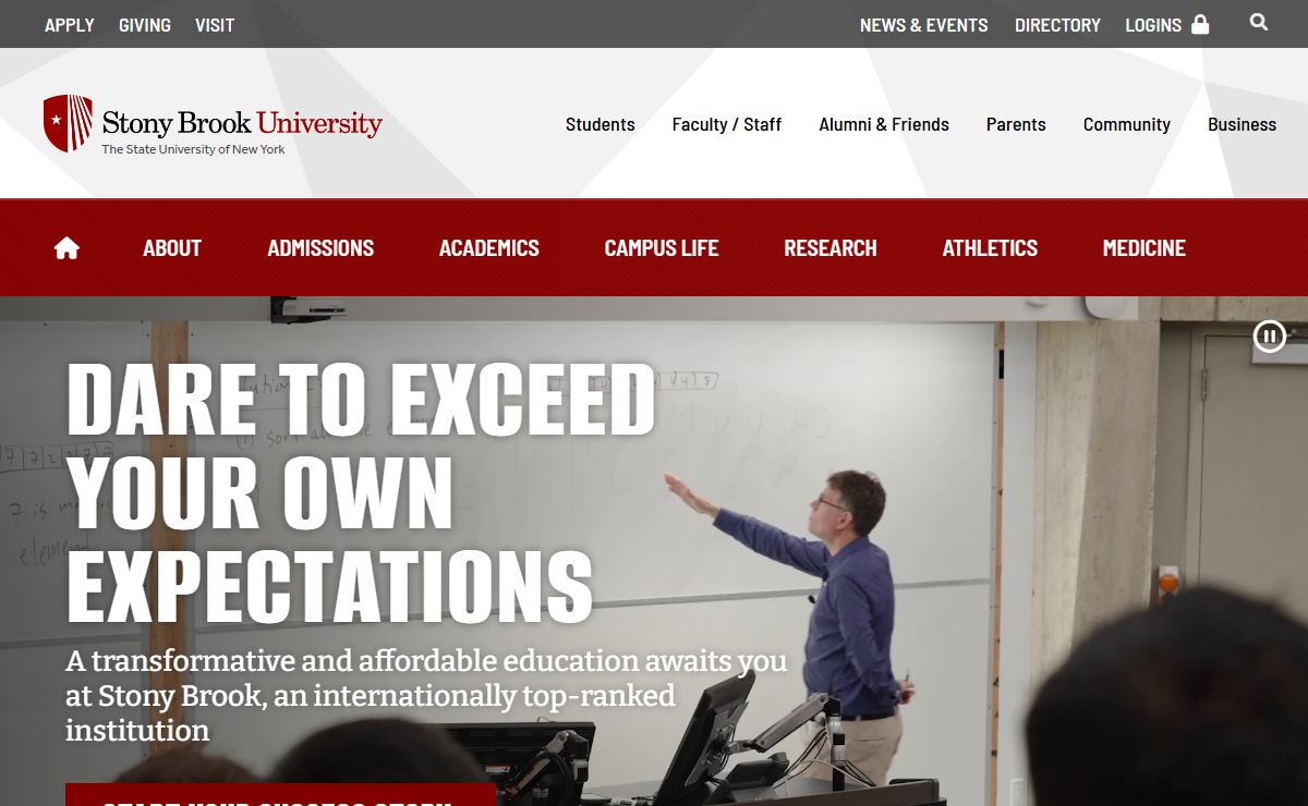 Stony Brook University, New York
