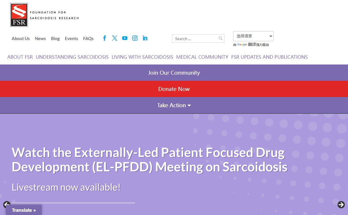 Foundation for Sarcoidosis Research