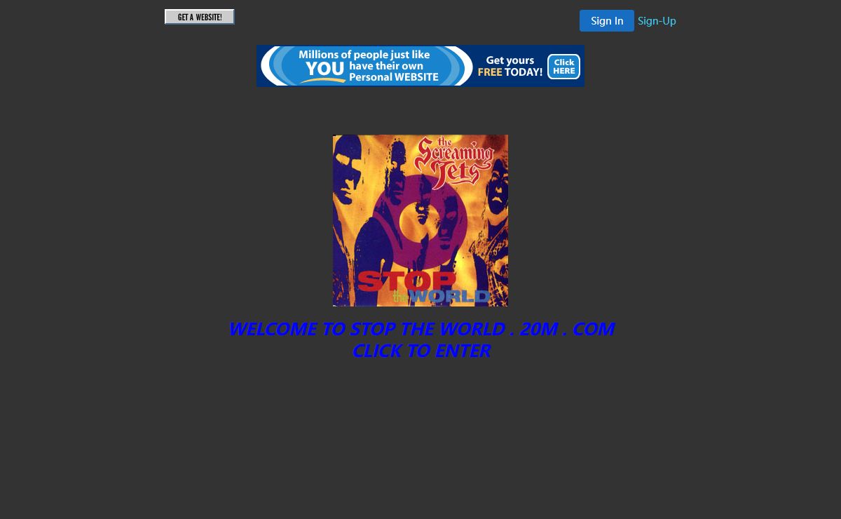 Stop the World .20m.com - A Screaming Jets - Fan site - Rock On !