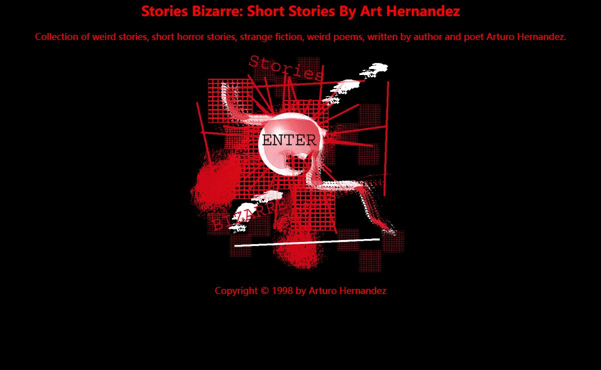 Art Hernandez's Stories Bizarre, Short Scary Tales, Short Horror Stories, Dark Poetry, Artwork, Fantasy