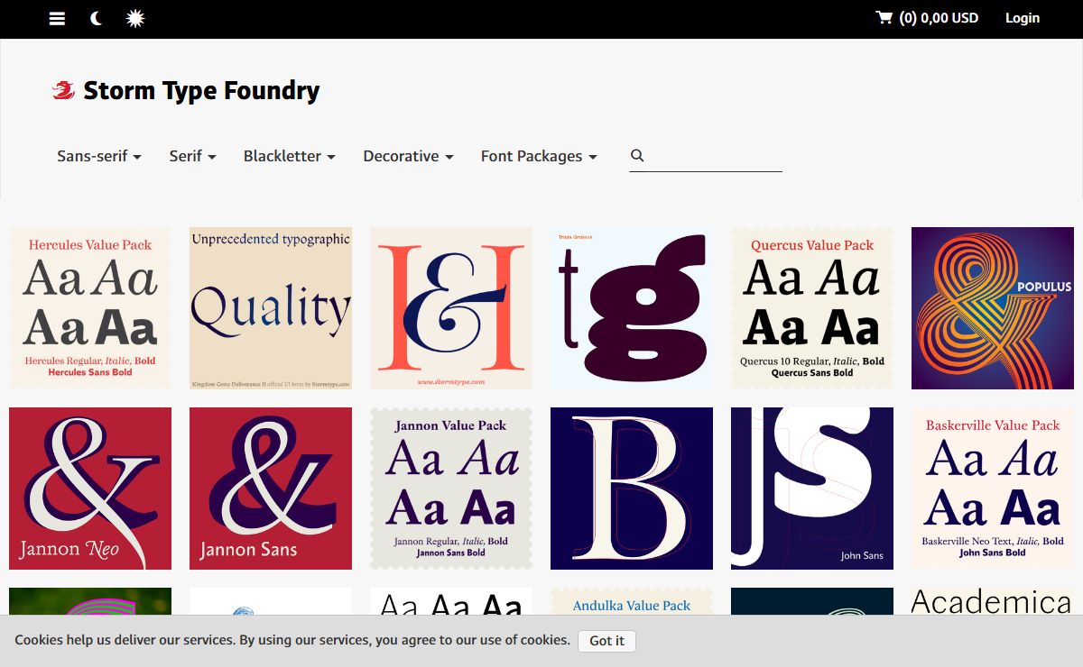 Storm Type Foundry