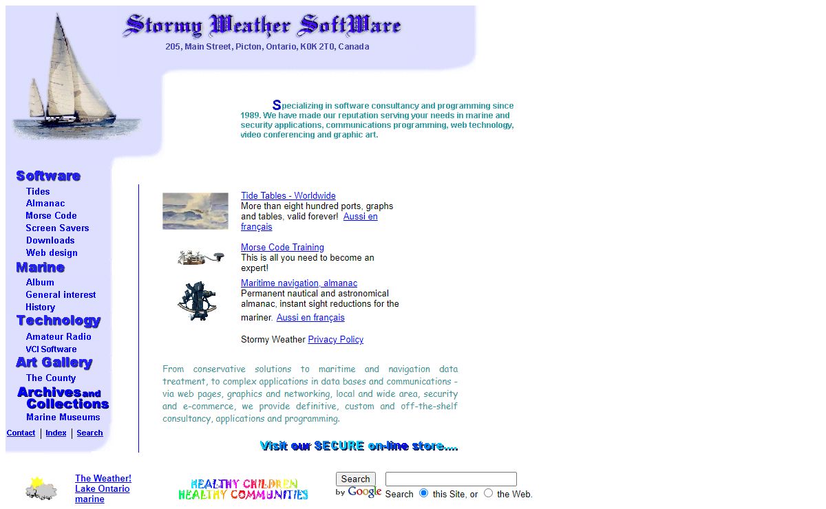 Tides, Almanacs and Morse - marine, maritime and nautical