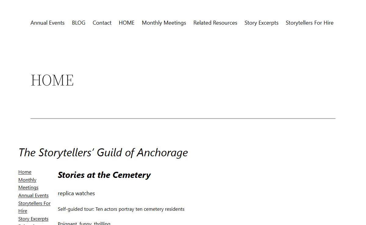 The Storytellers' Guild of Anchorage