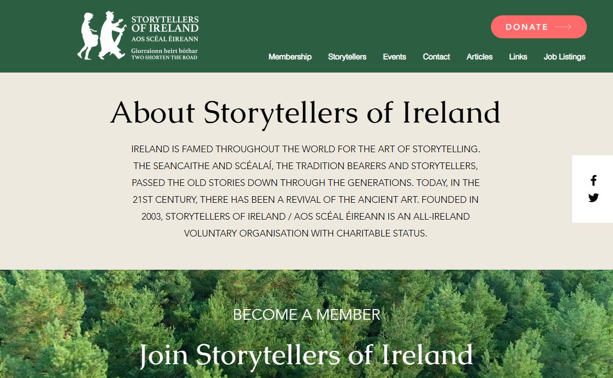 Home | Storytellers Of Ireland