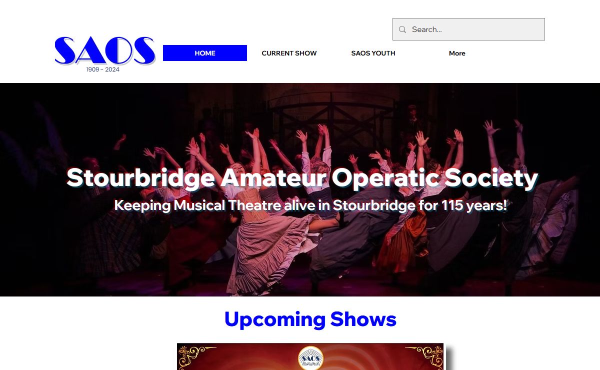 Stourbridge Amateur Operatic Society | Theatre | Stourbridge, UK