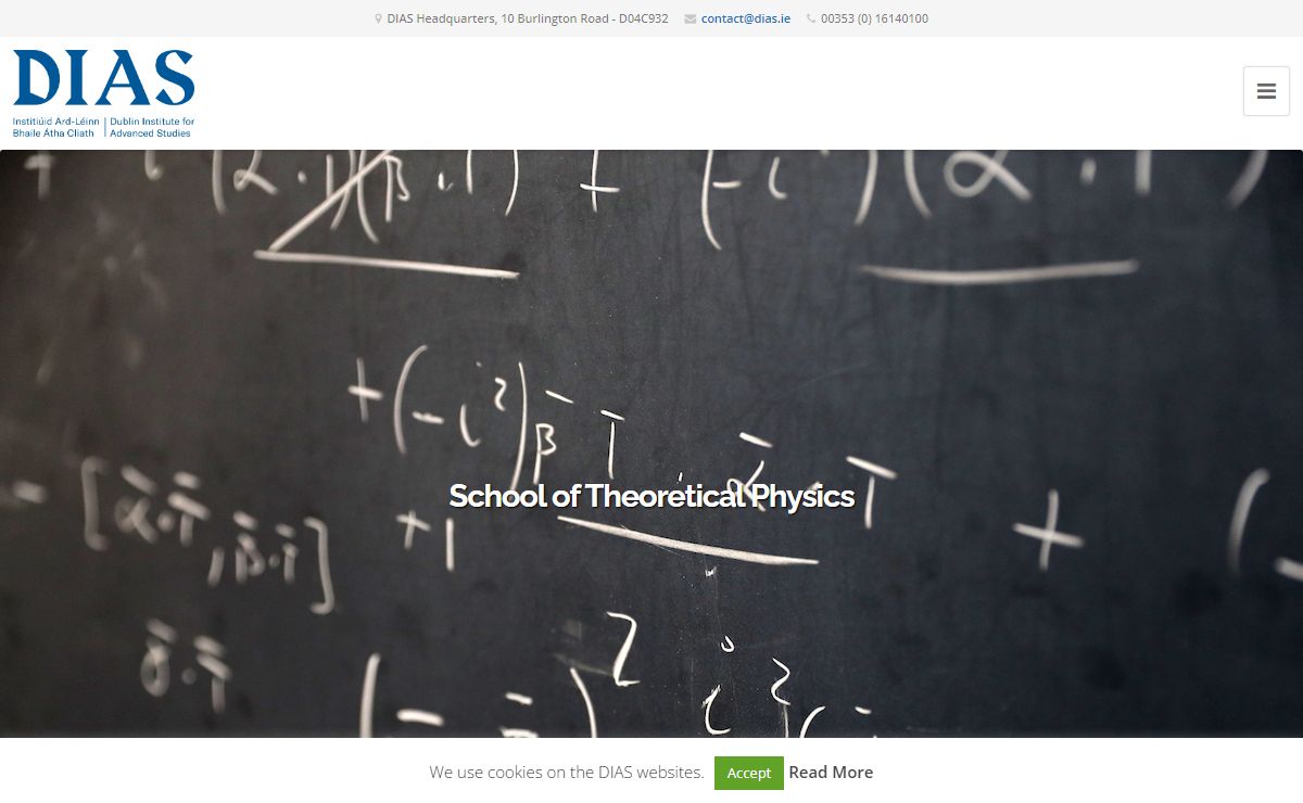 School of Theoretical Physics – DIAS