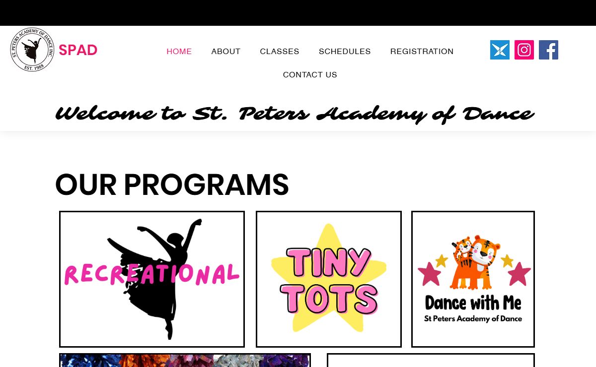 HOME | St Peters Academy of Dance