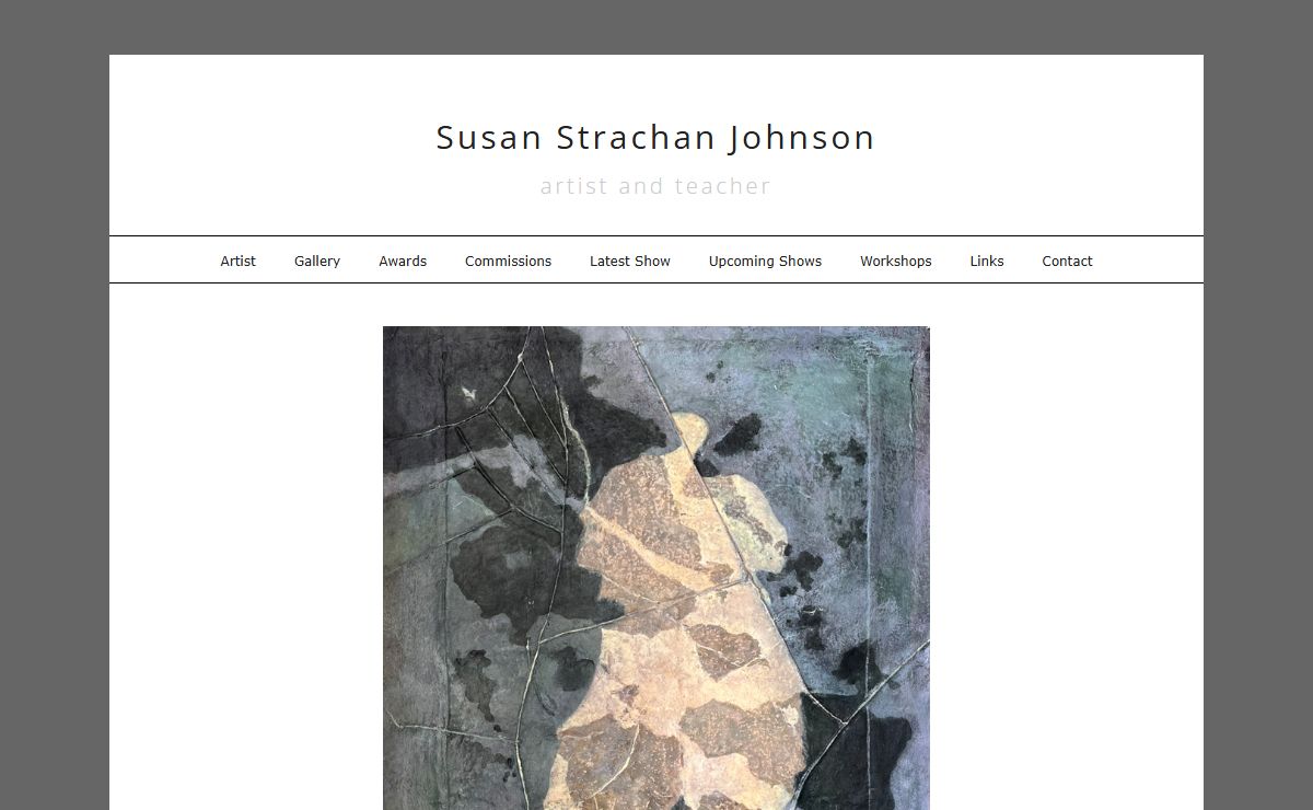 Home Page - Susan Strachan Johnson