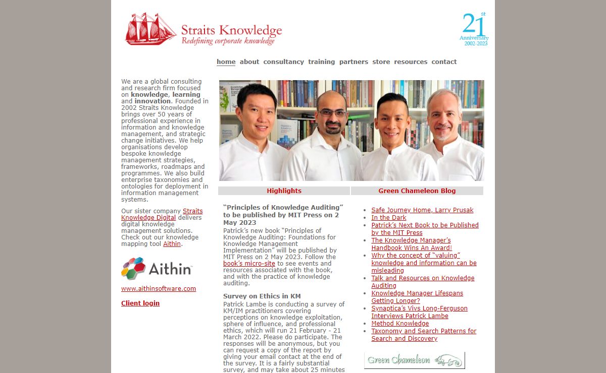 Straits Knowledge