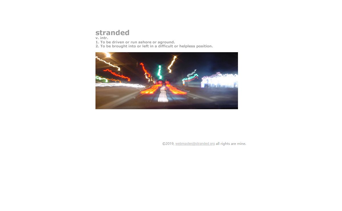 Stranded.org - Home Page