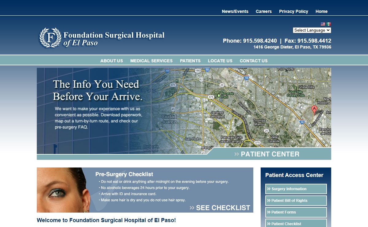Foundation Surgical Hospital of El Paso