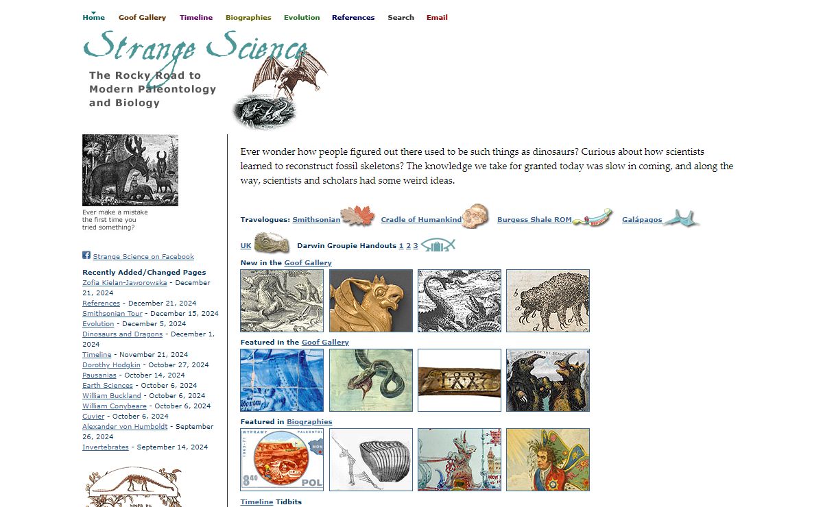 Strange Science: The Rocky Road to Modern Paleontology and Biology