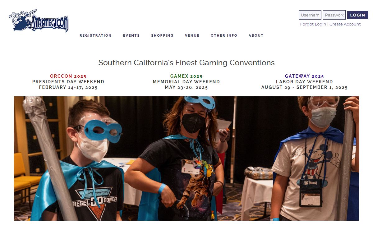 Strategicon - Southern California's Finest Gaming Conventions