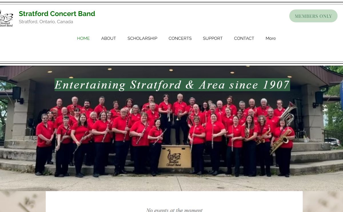 Stratford Concert Band | Concert Band | Stratford, ON, Canada