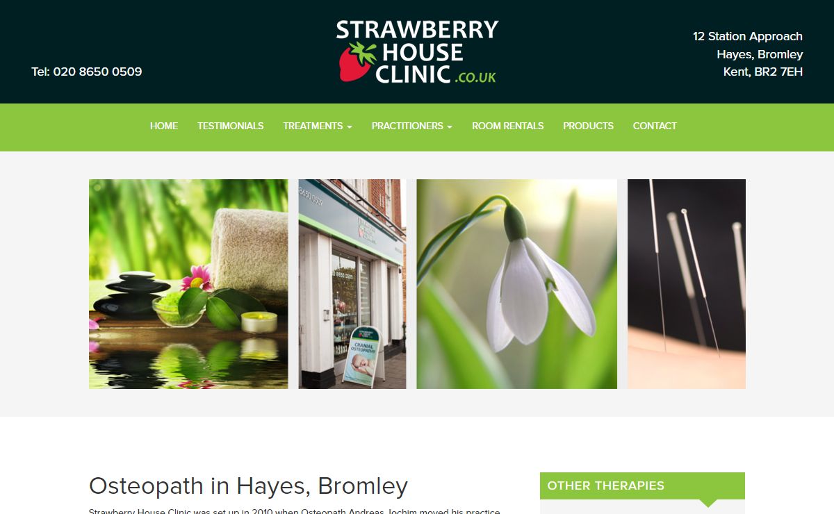 Osteopath in Hayes, Bromley, Kent: osteopathy, acupuncture, massage ...