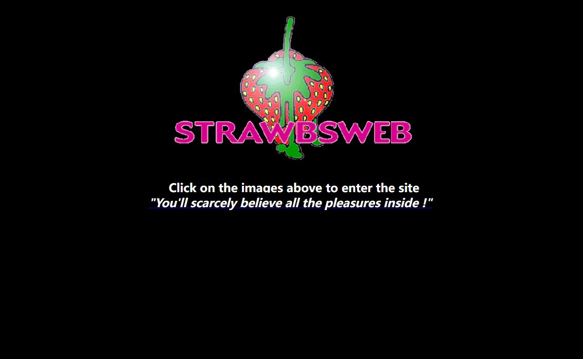 STRAWBSWEB SPLASH PAGE