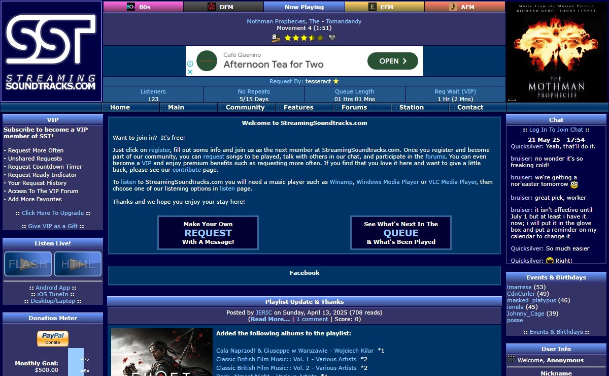 StreamingSoundtracks.com
