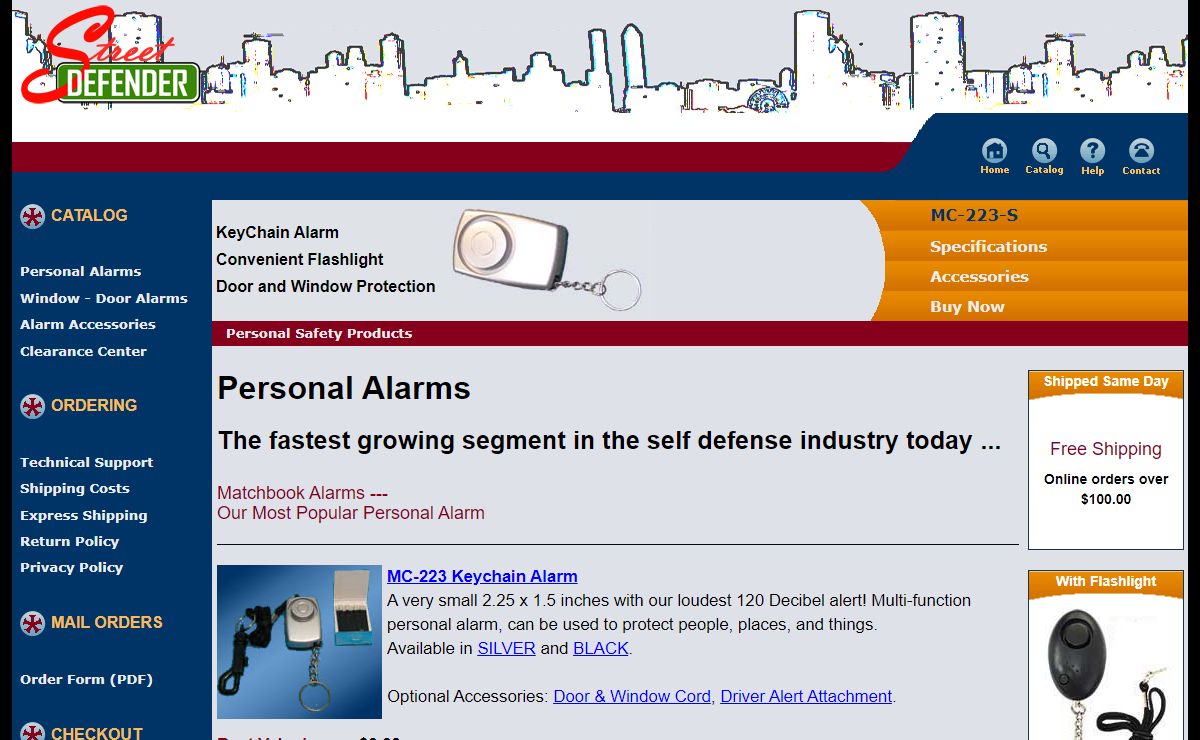 Personal Alarms - Safety and Self Defense