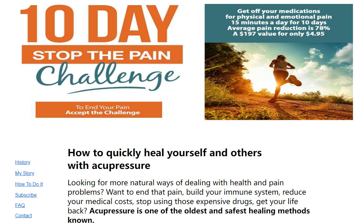 stop the pain